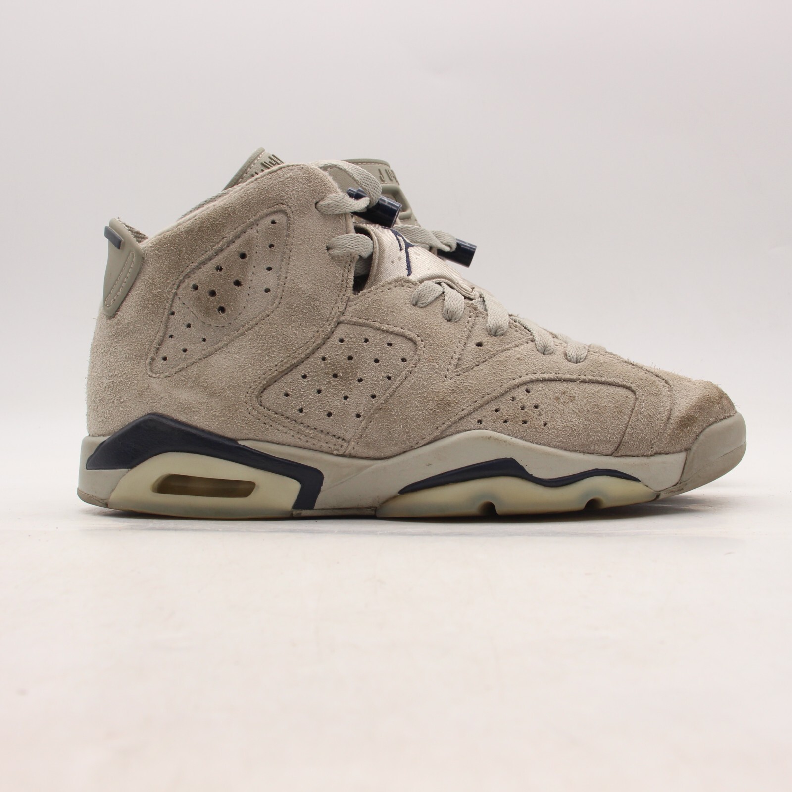 Nike Air Jordan 6 Retro GS Georgetown Youth 7 Y Womens 8.5 Gray 384665-012