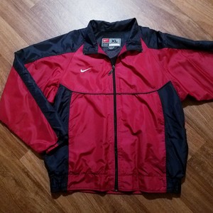 red black nike jacket