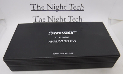 TVOneTask 1T-VGA-DVI Analog DVI Scaler TV One Cross Converter