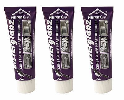5 x 40ml Elsterglanz Orig. Kunststoff-Kraftreiniger Polierpaste Kunststoffpflege