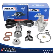 Timing Belt Kit w/ Water Pump Fit 93-98 Mitsubishi Eclipse Eagle Plymouth 2.4L 
