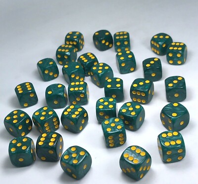 16 mm Neu Tabletop Fantasy Würfel Set - Ideal für Gaming / Wargaming / Bastler D10