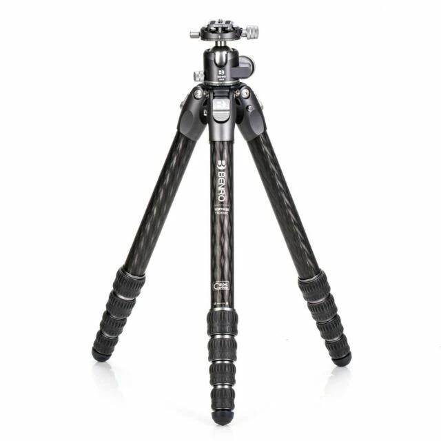 Benro Tortoise Columnless Carbon Fiber Three Series Tripod with GX35 Ball Head - TTOR34CGX35