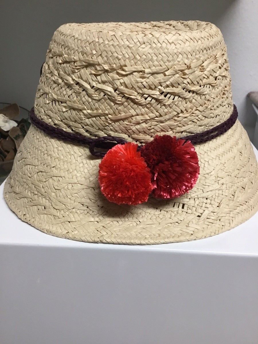 Kate Spade New York Straw Bucket Cloche Hat Brand New  display picture 1