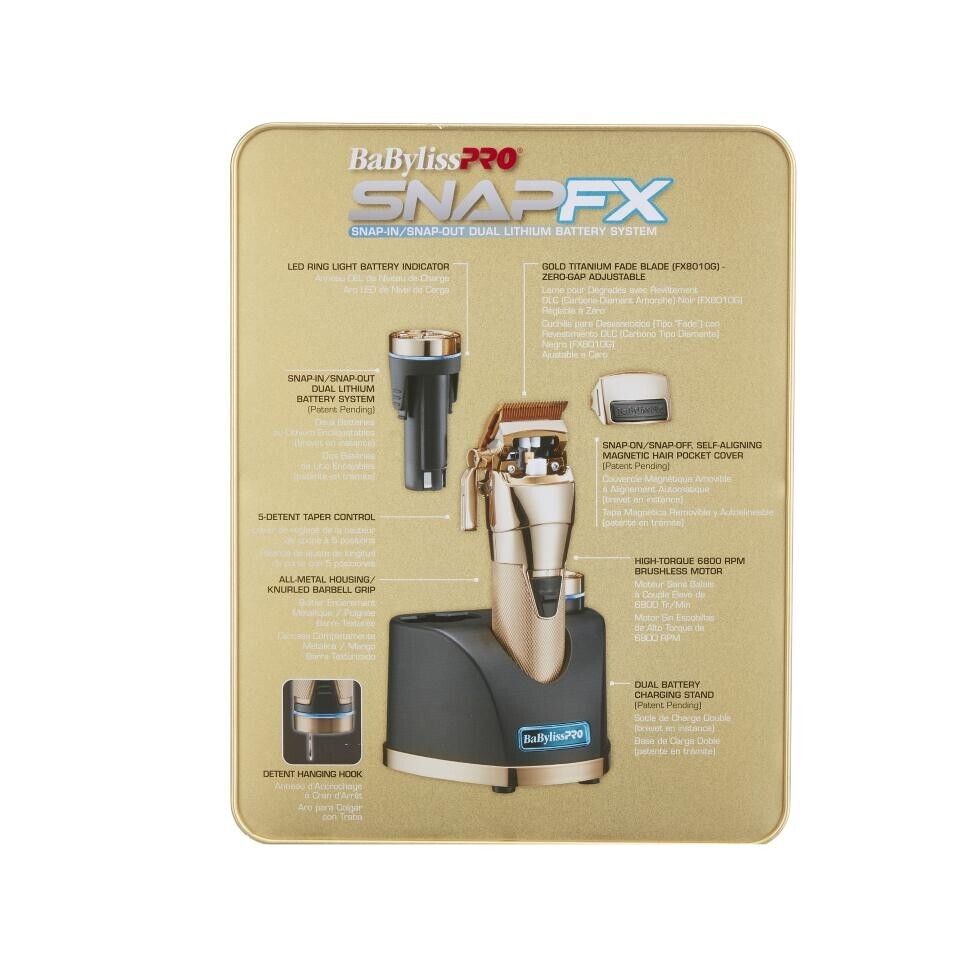 BaBylissPRO Limited Edition Gold SNAPFX Clipper | FX890GI | eBay BaBylissPRO Limited Edition Gold SNAPFX Clipper | FX890GI | eBay