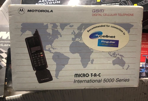 MOTOROLA 5200 Micro Tac International 5000 Series Rare Vintage GSM Mobile Phone