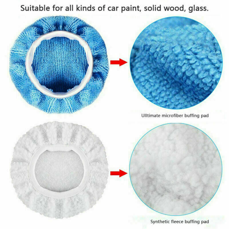 12,7cm Mikrofaser Polierpad - Für Auto Politur