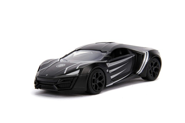 Jada Hollywood Rides 1:32 Diecast Vehicle - Black Panther - Lykan Hypersport-image