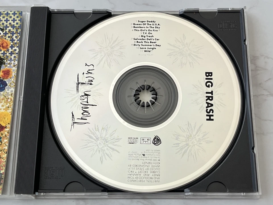 Thompson Twins Big Trash CD ORIGINAL 1989 Warner 9 25921-2 Sugar Daddy RARE! OOP Foto 2 de 4
