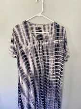 Nesting Olive MATERNITY Modern House Dress Nursing Comfy Loungewear Night Gown