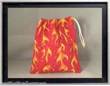 Gymnastics Leotard Grip Bags / I've got Flames for U Gymnast Birthday Goody Bag