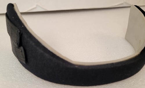 Neck Guard Protector 2.0 Black Large for Cricket Helmet w/ duel Closure US Stock - Picture 4 of 10