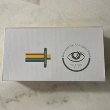 2 in 1 HD Day/Night Anti Glare Visor Car Clip On Vehicle Safety Shade Universal