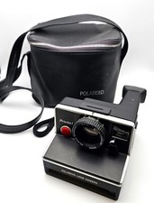 Vintage Poloroid Pronto Land Camera with Strap and Bag  A8 