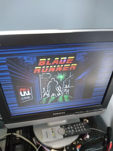 Blade Runner von CRL Sinclair ZX Spectrum 1985 GETESTET FUNKTIONIERT - Bild 2 von 9