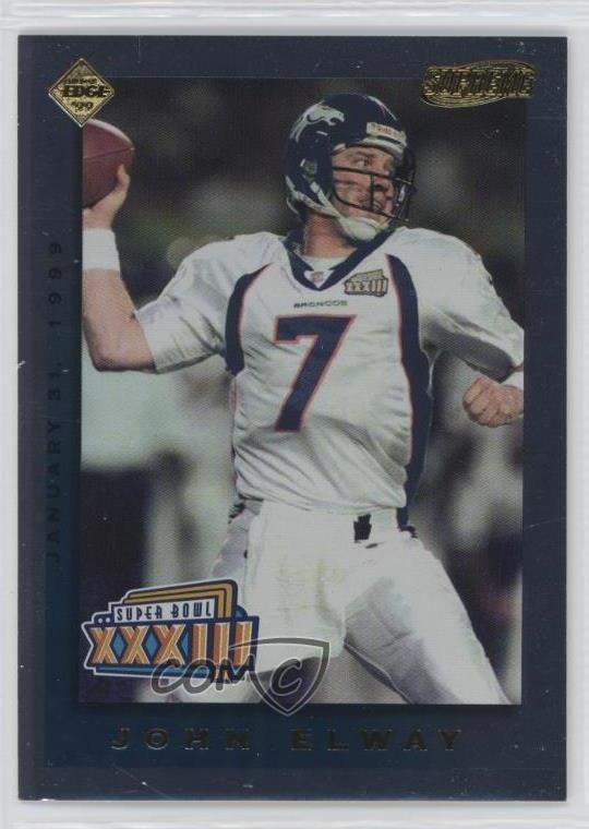 1999 Supreme Super Bowl XXXIII Supremacy 336/500 John Elway #S-1 HOF 11z5
