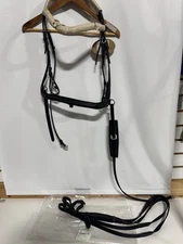 Black Kavalkade Ivy bridle With Reigns, Horse Size Brand New Never Used.