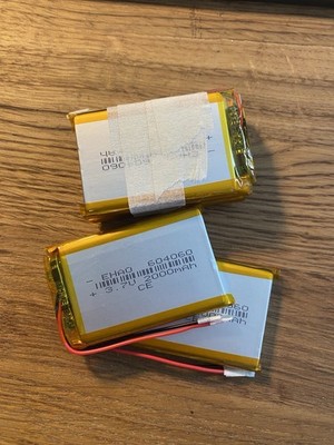 Lipo 604060 Akku 1S 3,7V 2000mAh Battery