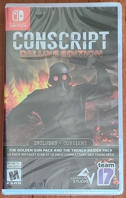 CONSCRIPT - Deluxe Edition - Nintendo Switch (NEW)