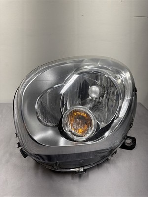 11-16 Mini Cooper Countryman Halogen Headlight Driver Left OEM Yellow Indicators