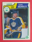 1983-84 OPC O-Pee-Chee Bernie Nicholls RC # 160, Los Angeles Kings NM+