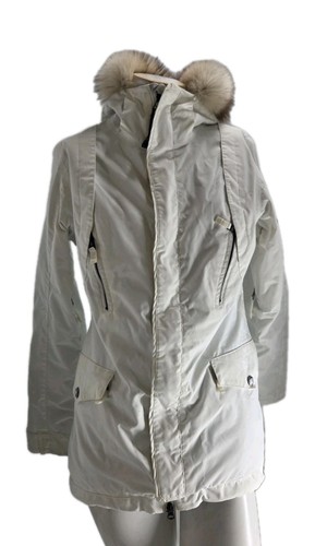 Burton The White Collection Women's Jacket Extra Small Faux Fur Ski Dry Ride...