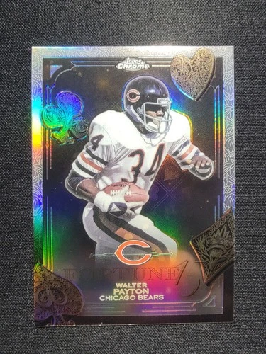 2025 Topps Chrome Walter Payton Refractor (RAW)