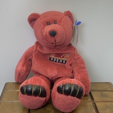 Vintage 8 YOUNG 49ers Treasures Plush Bear
