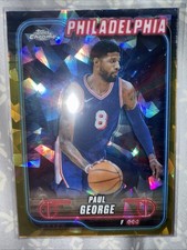 2024-25 Topps Chrome Sapphire Edition - Paul George #135 Gold /50
