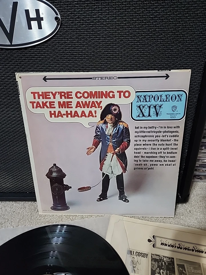 Napoleon XIV They're Coming To Take Me Away Lp Vinyl 1st STEREO Press Insert EX — 第 2/4 张图片