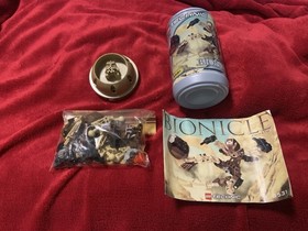 LEGO Bionicle Toa Mata Complete Set 8531 8532 8533 8534 8535 8536 Tins + BA's