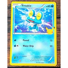 Pokemon Froakie XY03 Holo Promo 25th Anniversary Celebrations JUMBO Card on eBay