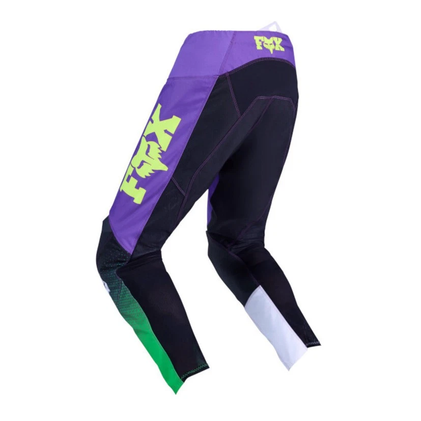 Fox MX Combo Hose Shirt 180 KAWASAKI lila Motocross Set Dirtpaw Handschuhe  - Bild 3 von 4