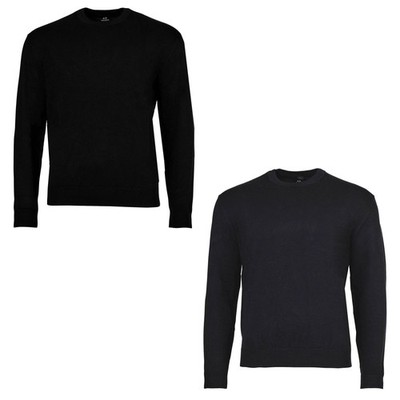 A|X ARMANI EXCHANGE Men's Knit Sweater - Crew Neck, Basic, Solid