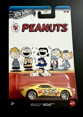   HOT WHEELS SILVER SERIES PEANUTS 75 YEARS BULLY GOAT 4/5  