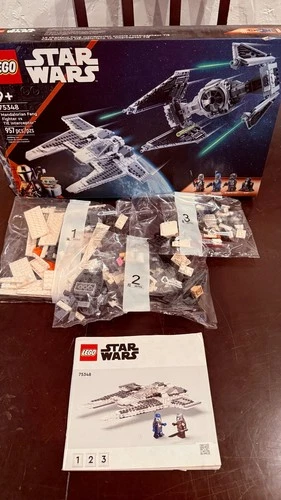 LEGO 75348 Mandalorian Fang Fighter ONLY (NEW) (Figures Included)