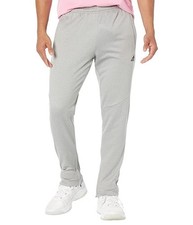 Adidas Mens Gray Regular Fit Fleece Tapered Leg Sweatpants HL2179 Size M NWT