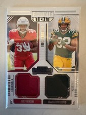 2024 Panini Contenders Rookie Ticket Dual Swatch - MARSHAWN LLOYD/TREY BENSON