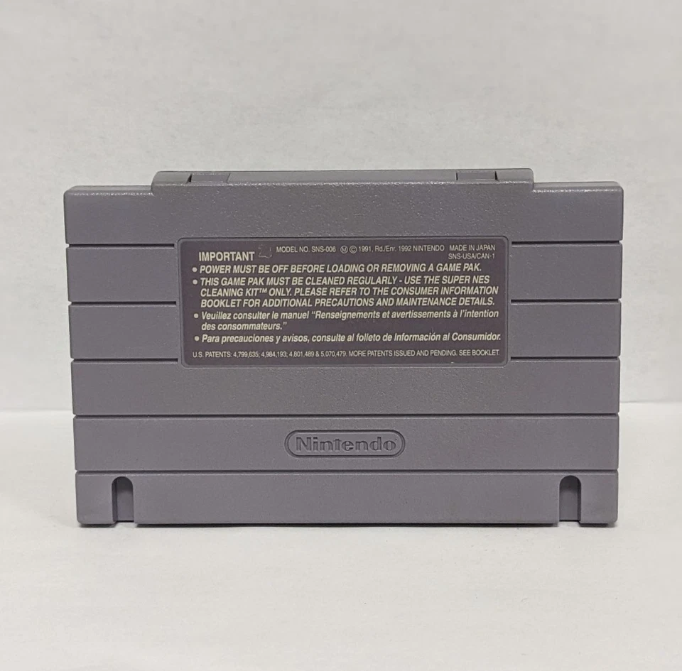 Authentic Nintendo SNES Disney's Goof Troop SNES Cartridge | Tested & Working - Image 2 of 2