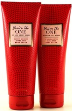 QTY 2 - Bath  Body Works YOU'RE THE ONE Body Cream Lotion Moisturizer 8oz