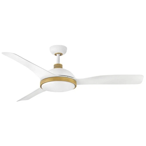 Hinkley Lighting - Alba - 3 Blade Ceiling Fan with Light Kit-14.25 Inches Tall - Picture 1 of 4