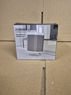 Flexson Schreibtischständer für SONOS ONE, ONE SL, PLAY:1 [weiß] 