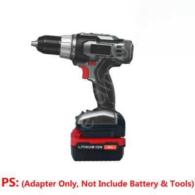 1 Adapter for Porter Cable 20V Li-ion Batteries to Power 18V Ni-CD Tools