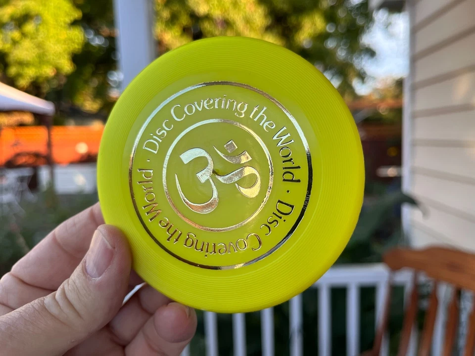 Disc Covering the World Mini (Decades Old) New Disc Golf Frisbee Wham-O #543 - Image 3 of 4