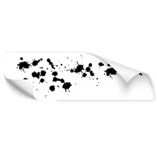 Blood Splatter Tattoo Blood Sticker Car I Large