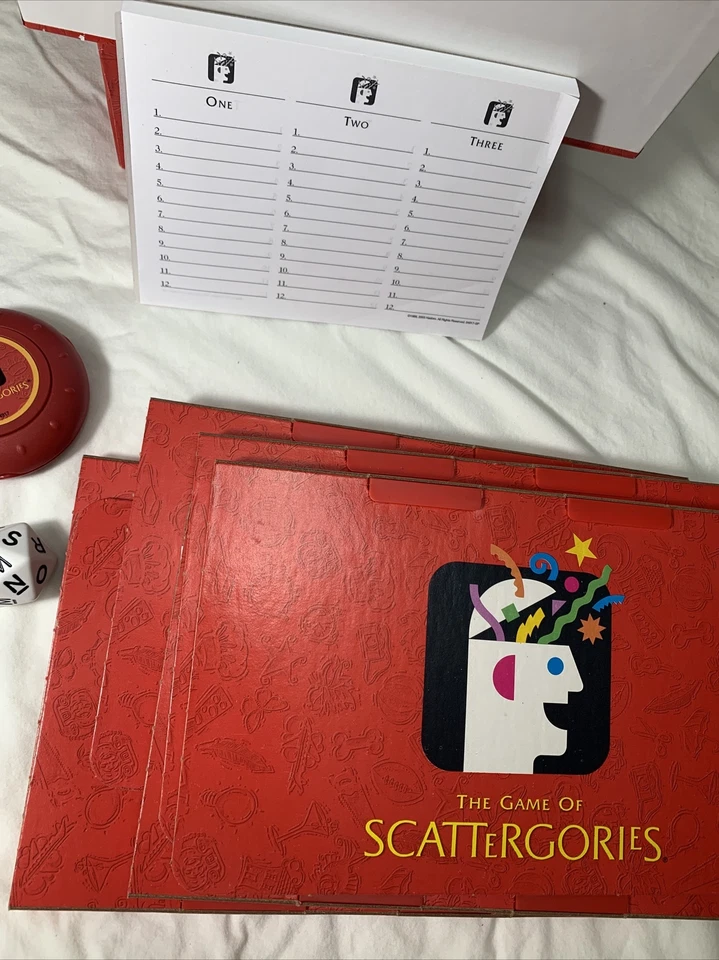 2003 The GAME OF SCATTERGORIES Parker Brothers/Hasbro Complete Game - Image 4 of 4