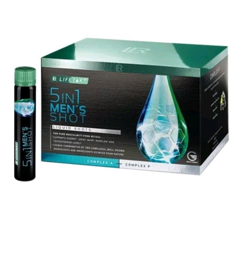 LR 5in1 Men's Beauty Shot - 30 x 25ml