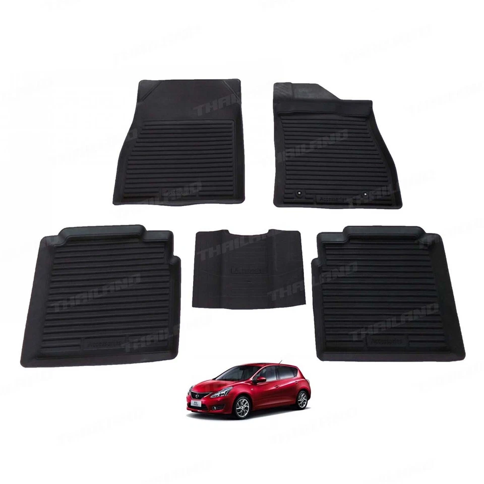RHD Rubber 3D Floor Mat Carpets Fits Nissan Pulsar Sylphy Sedan 2012 - 2016 - Imagem 4 de 4