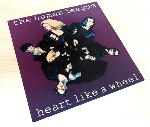 THE HUMAN LEAGUE - HEART LIKE A WHEEL - UK 12" VINYL SINGLE - 1990 - VST1262