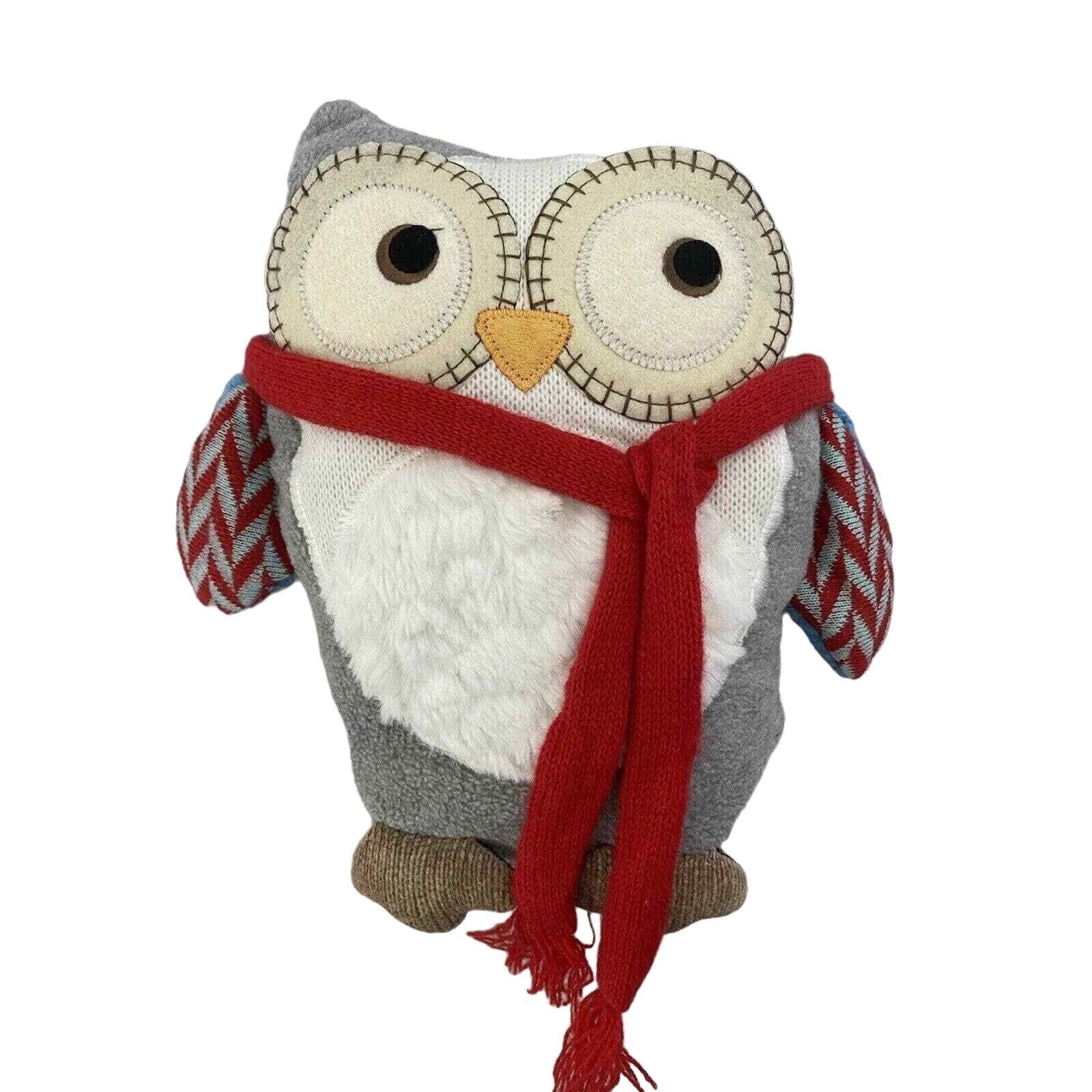 2013 Animal Adventure Owl Bird Baby Plush Stuffed Animal Toy  10”
